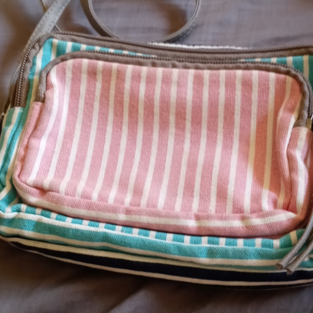 Small multicolor crossbody bag